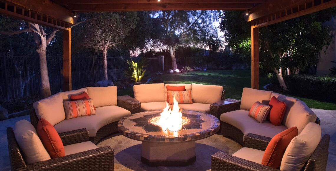 Perfectly Light Up Your Outdoor Fire Pit