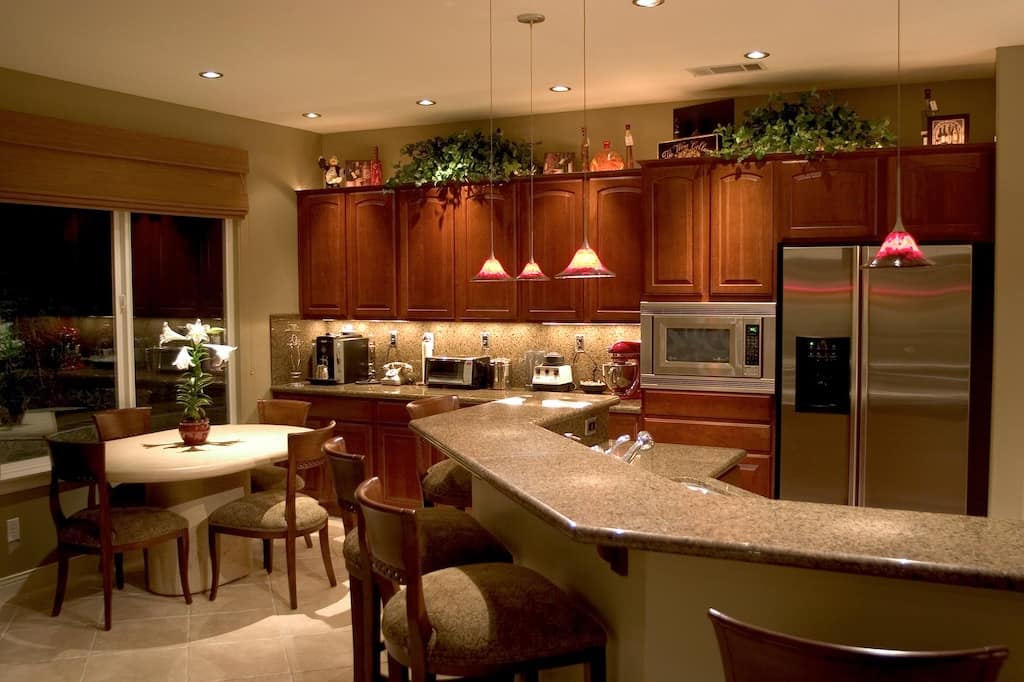 Creative Ways to Illuminate Your Vista CA Kitchen Cabinets and Shelving